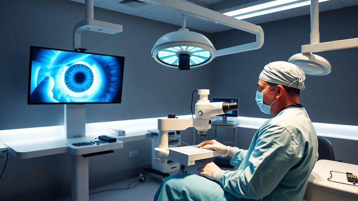 Tecnologia avançada na microcirurgia ocular